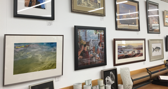 See a selection of our ready-to-go framed art Framed art at FRAMEWORKS