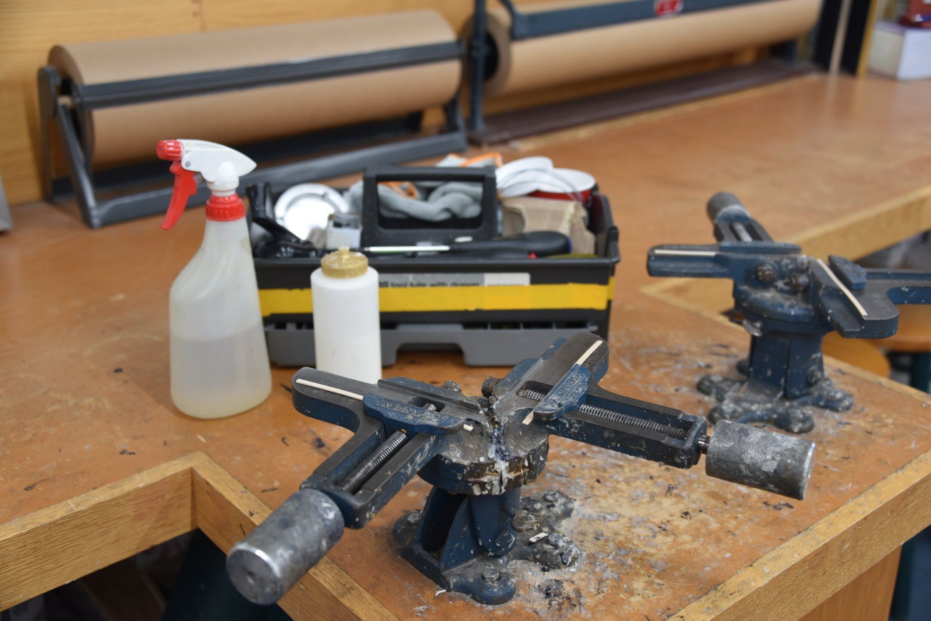 DIY Workshop area at FRAMEWORKS