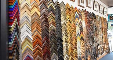 Widest Selection of Materials - Over 4000 Mouldings at FRAMEWORKS]