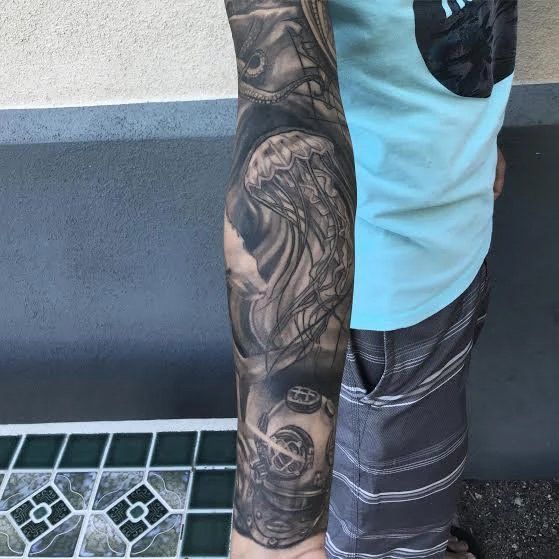 Arm tattoo