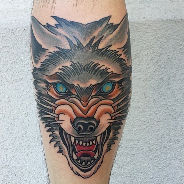 Wolf tattoo
