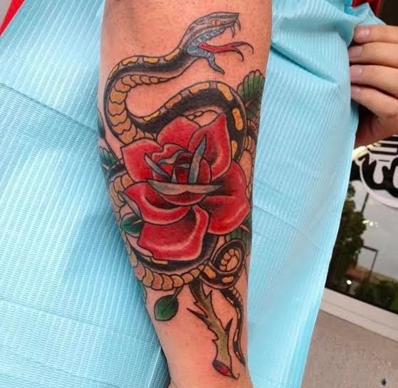 Snake tattoo