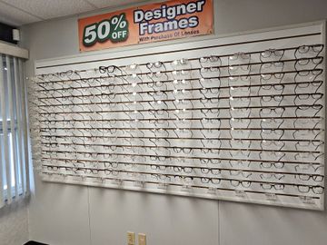 Learn More About In-House Services Eye glasses