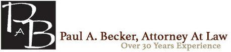 Paul A. Becker, Attorney At Law - Logo