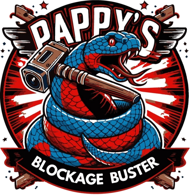 Pappy's Blockage Buster - Logo