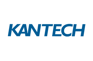 KANTECH logo in blue italic text on a white background