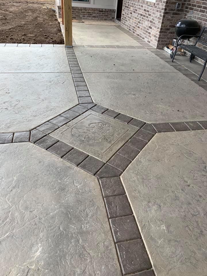 Stamped concrete