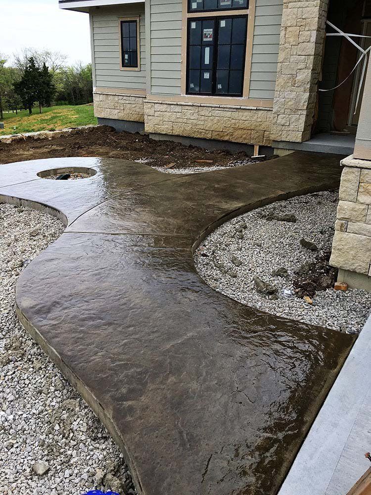 Concrete finishing