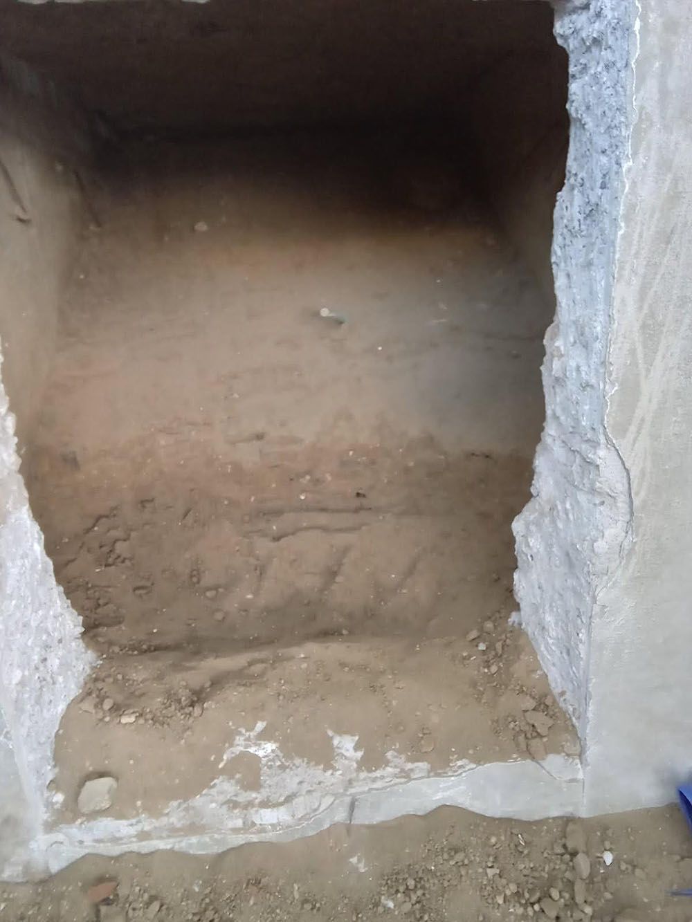 Staircase shed excavation 03