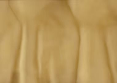 Beige, textured fabric with vertical folds.