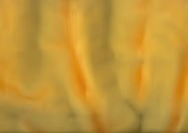 Yellow and orange swirled stained glass pattern.