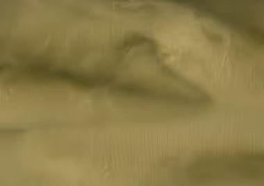 Abstract, blurry shapes in shades of yellow and brown.