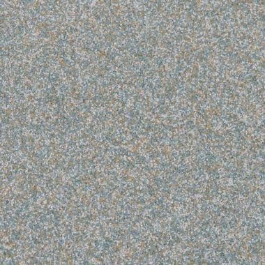 Blue and beige speckled carpet texture.