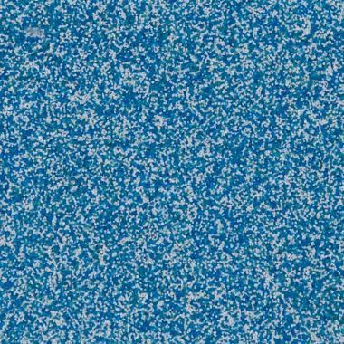 Blue and white speckled texture.