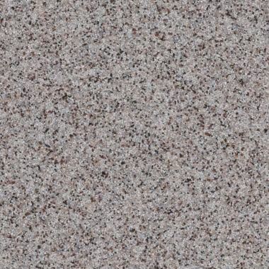 Close-up of speckled gray granite, with small dark and light-colored grains.