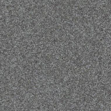 Gray, textured carpet.