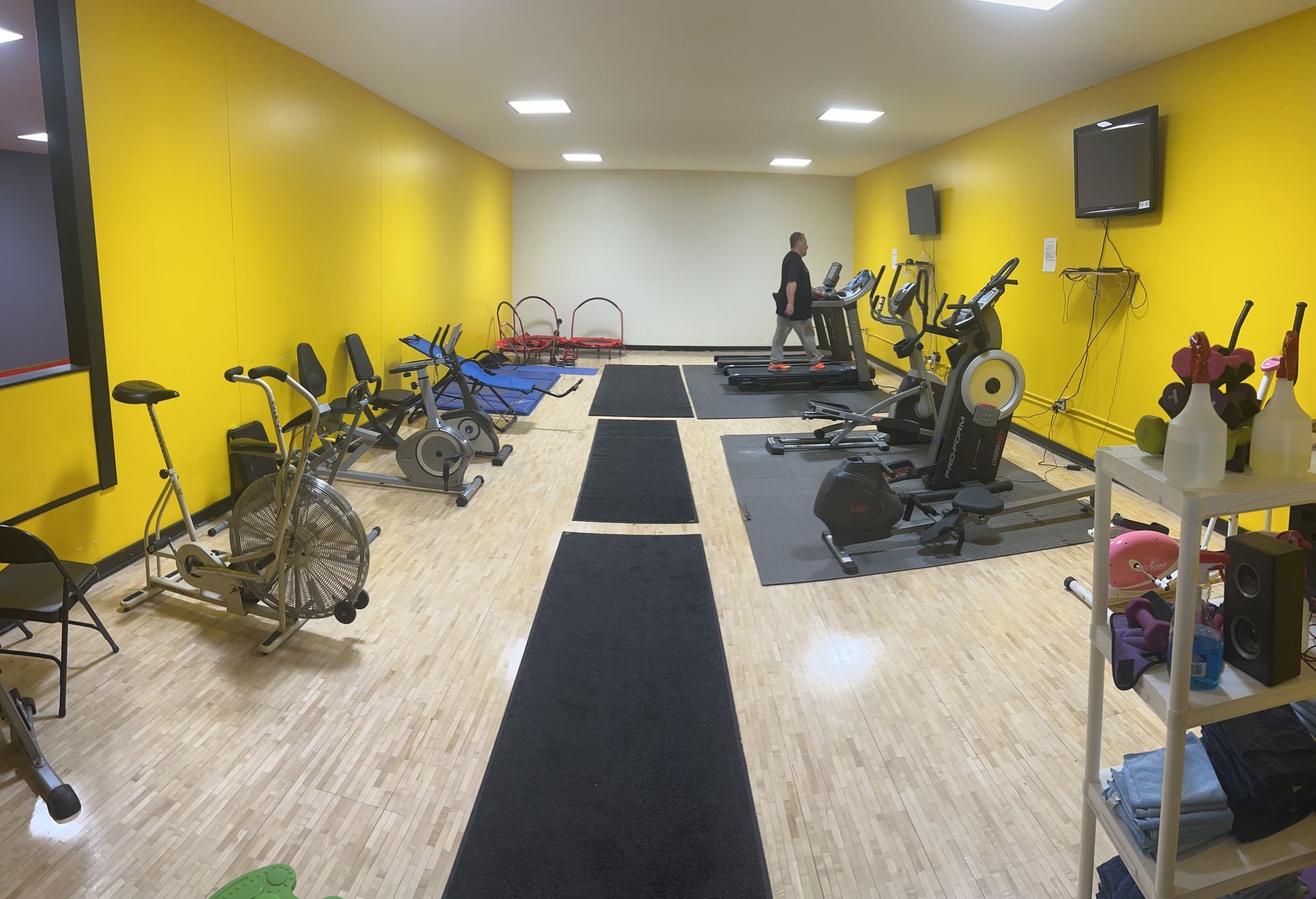Gym equipment and facility