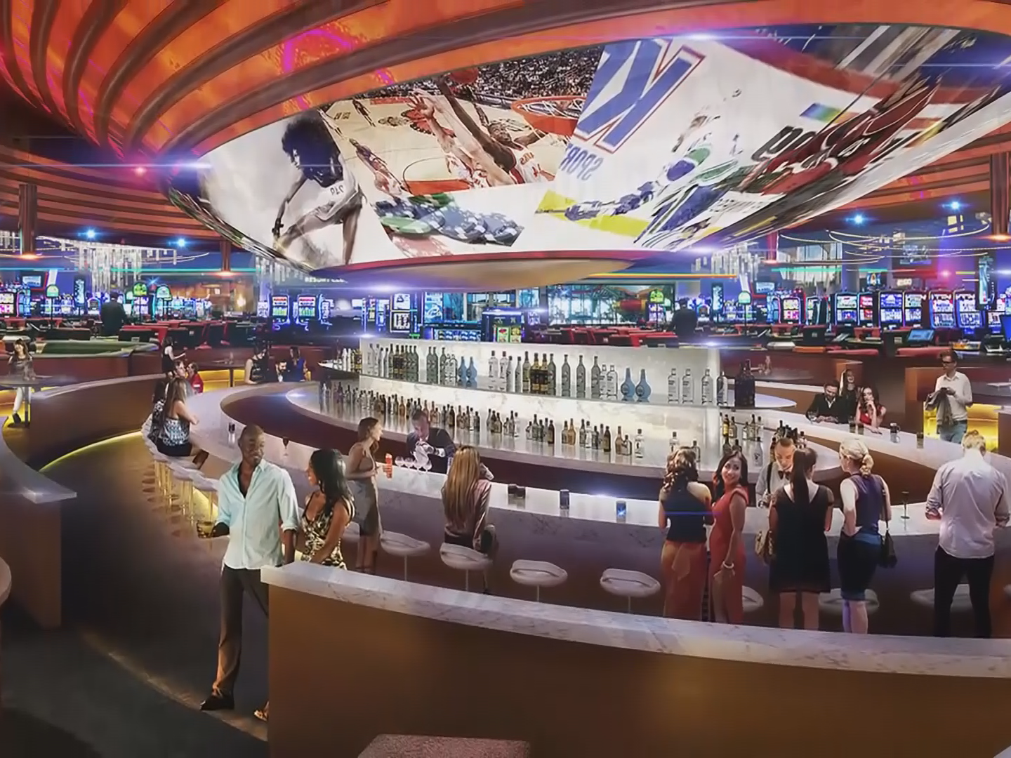 A happy family of four is taking a selfie at Chicago O'hare airport terminal 1. They have just been provided airport transportation by Rockford Rides Limo Service. The father, holding the smartphone, has a beaming smile and casual attire. Next to him is the mother, smiling warmly, standing close to their teenage daughter, who has a playful expression. Their young son is in front, looking up with a joyful grin. The background shows the bustling chicago airport ambiance with departure boards and passengers walking by. Luggage is visible at their feet, indicating travel plans.