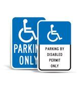 Handicap Parking Signs