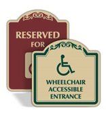 Handicap Parking Signs