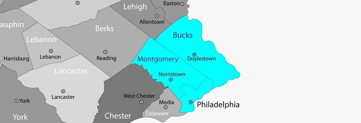 Aqua Plumbing & Heating LLC - Service area map