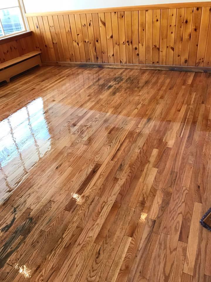 Wood floor services
