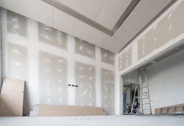 Drywall repair and plastering