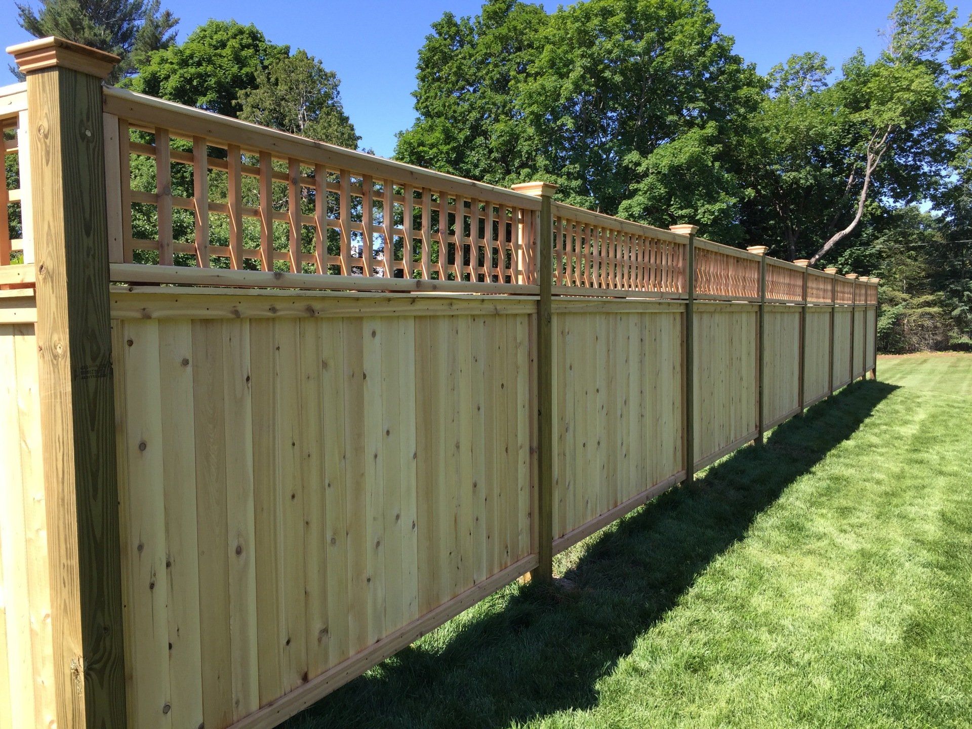 Armstrong Fence Cedar Fence Photo Gallery | Pembroke, MA