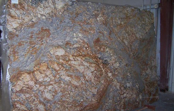 A large piece of rock is sitting on top of a table.