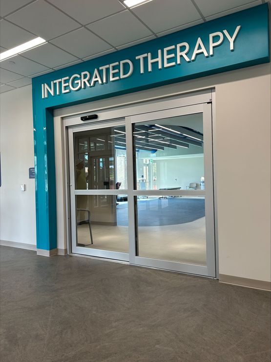 Commercial automatic doors