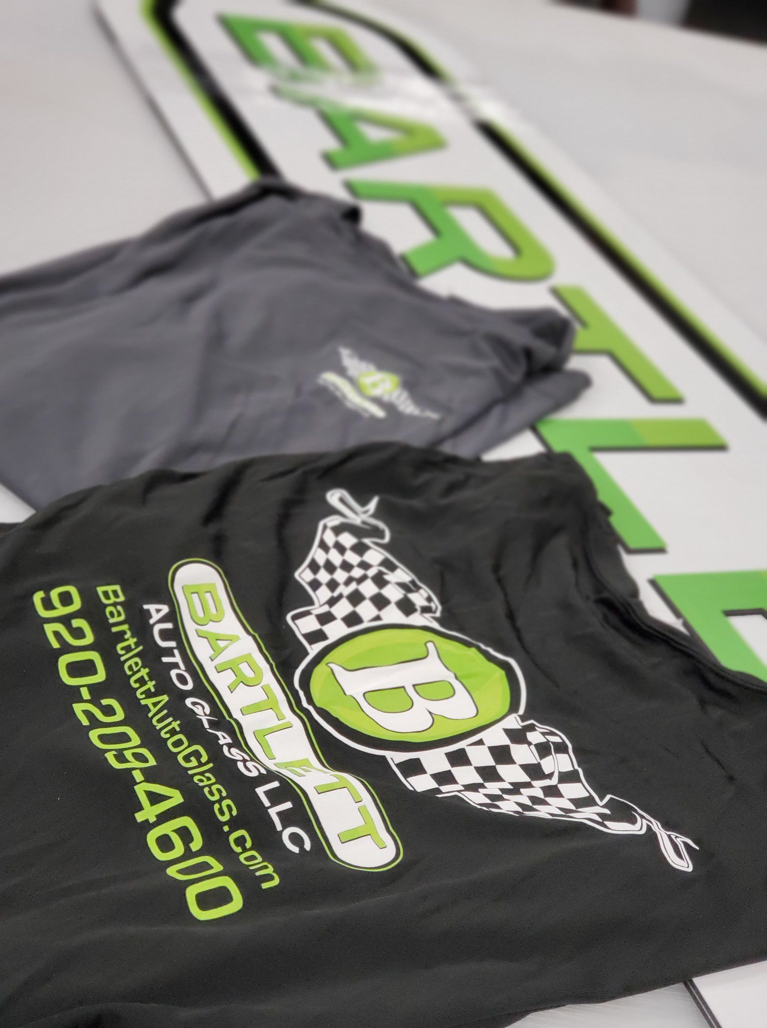 A t-shirt with the word garfield on it