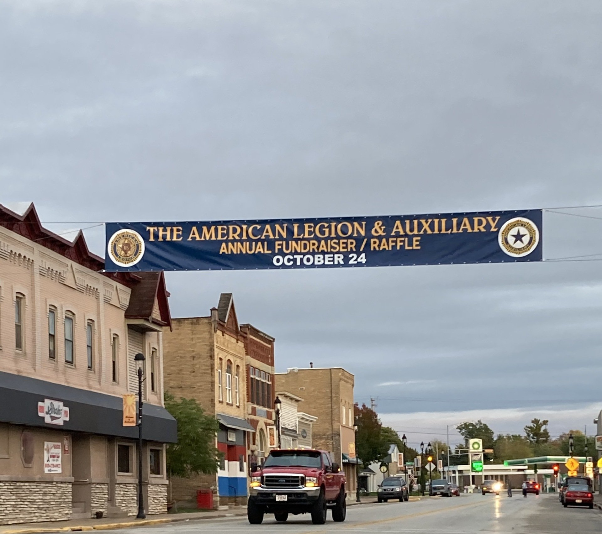 The american legion and auxiliary annual fundraiser / raffle is taking place on october 24