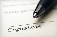 signature papers
