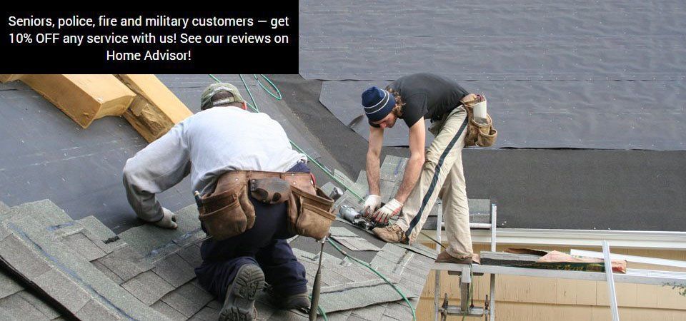 Residential roof repair services