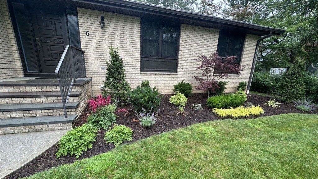 landscaping after