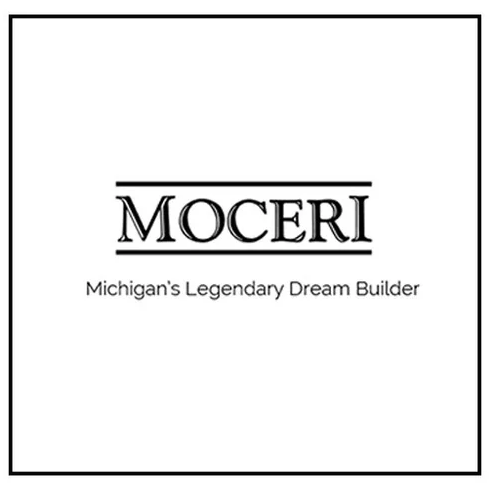 MOCERI logo with tagline “Michigan’s Legendary Dream Builder” in black on white background