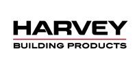 HARVEY Building Products logo in black text on a white background