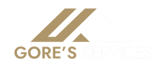 Gold and light gray “GORE’S LIVERS” logo on a white background