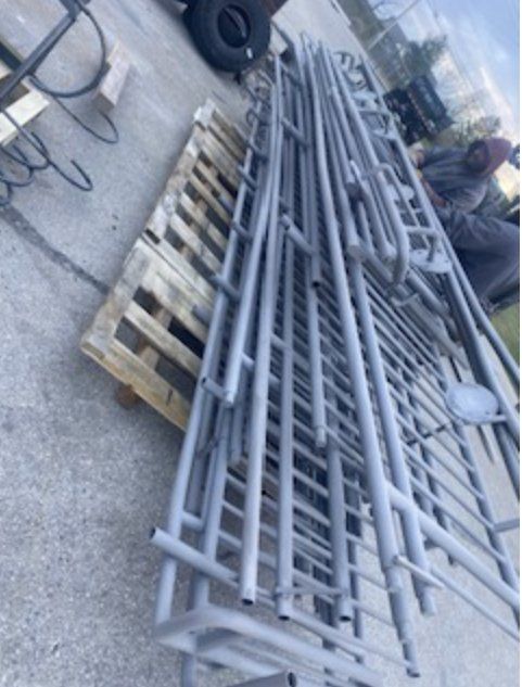 Powder coating gray