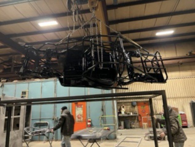 Powder coating black