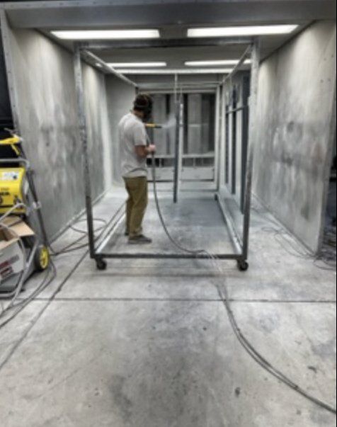 ongoing power coating