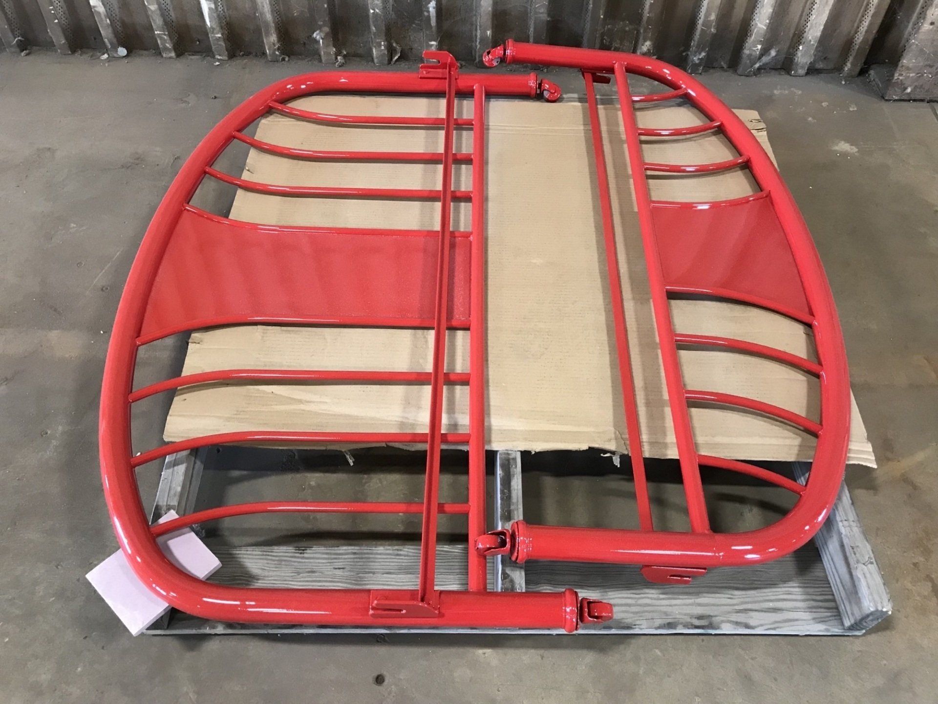 Finished Coating Red