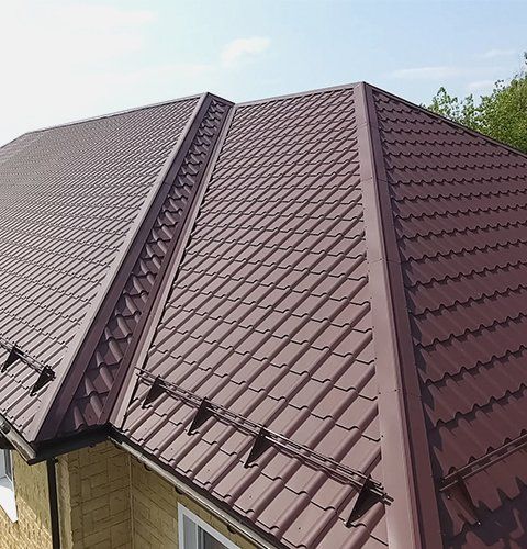 Metal roof