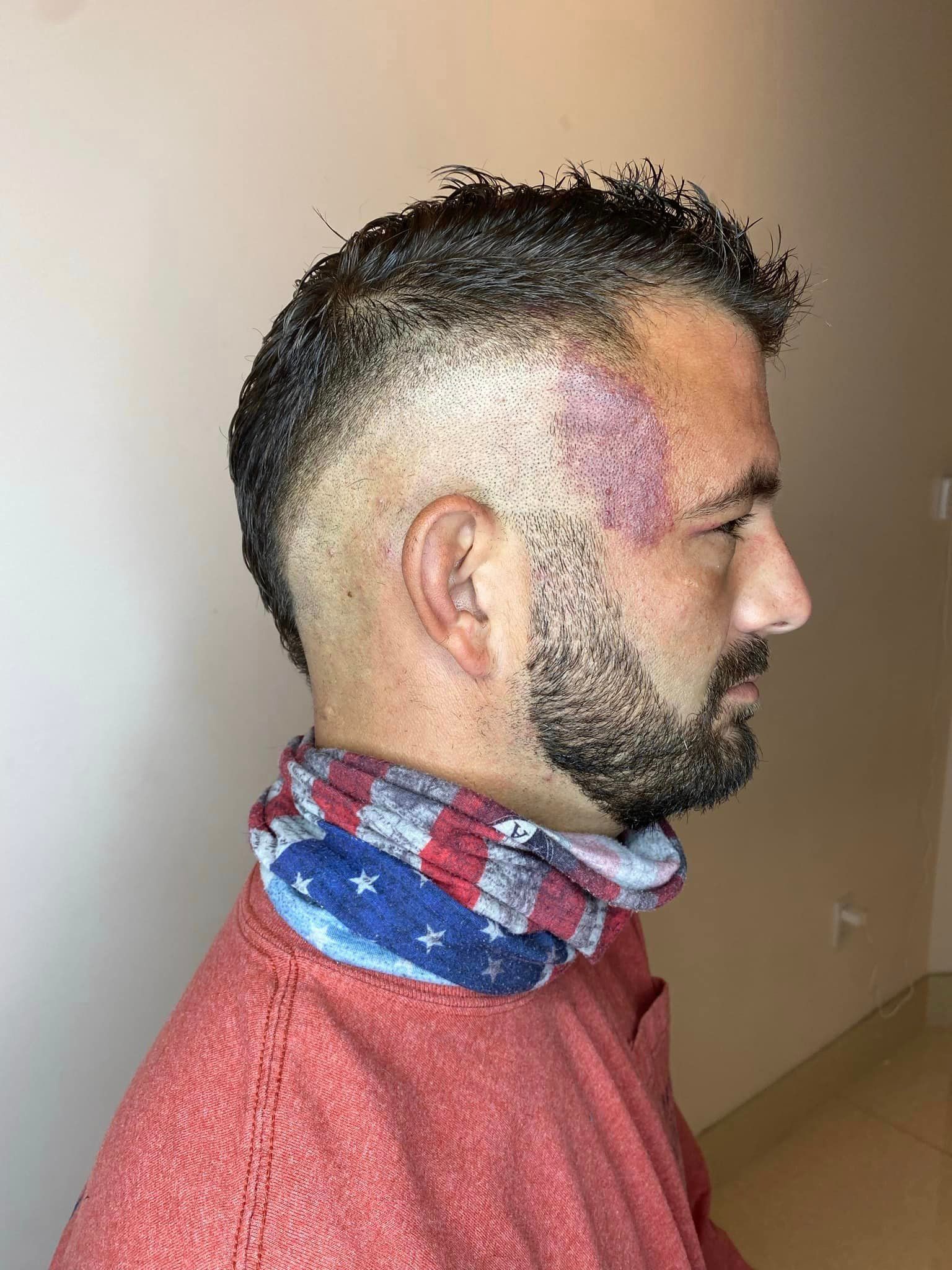 Hair cutting for men