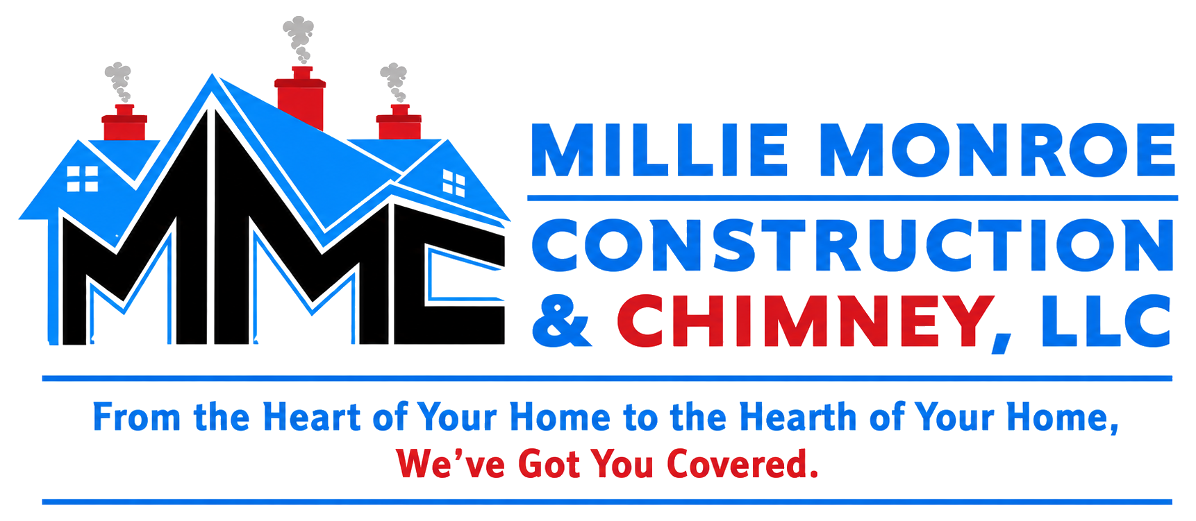 Millie Monroe Construction & Chimney - logo