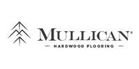 Logo for Mullcan Hardwood Flooring: stylized tree icon next to the brand name and tagline 