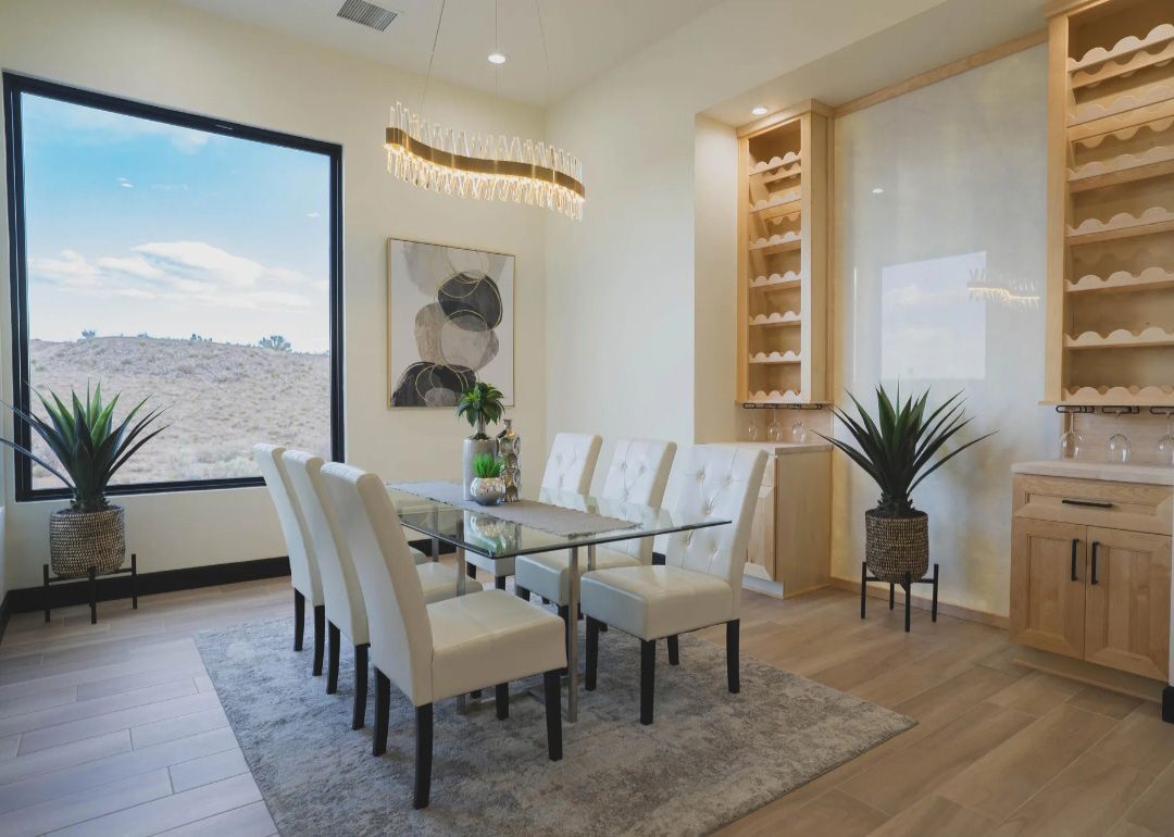 Dinning area cabinets