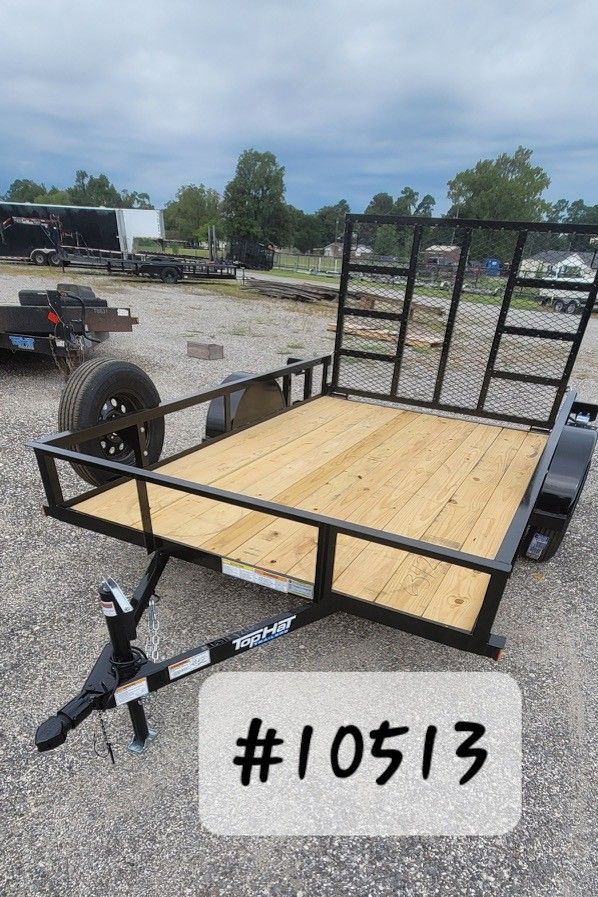 2026 Top Hat 6.5x10 Utility Trailer