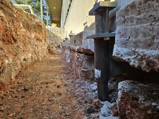 Foundation push piers