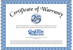 Certificate of Warranty